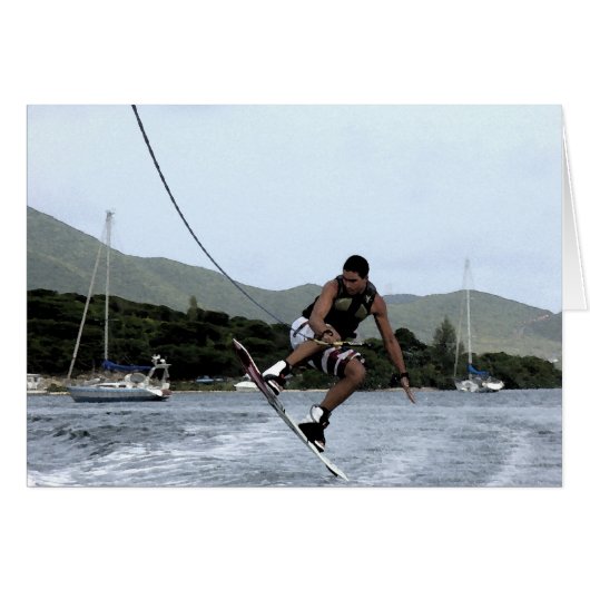 Wakeboarding Cards (Front Horizontal)