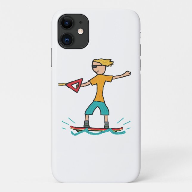 Wakeboarding Case-Mate iPhone Case (Back)
