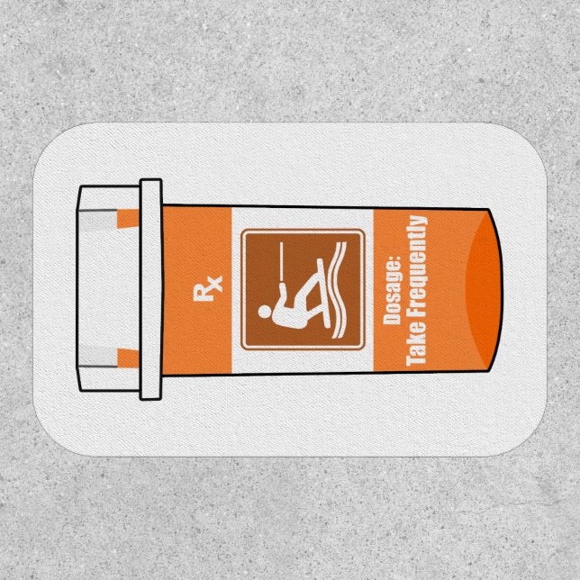 Wakeboarding Is My Drug Patch (Front)