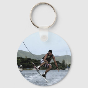 Wakeboarding Keychain