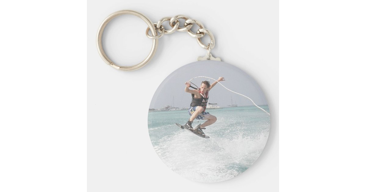 Wakeboarding Keychain