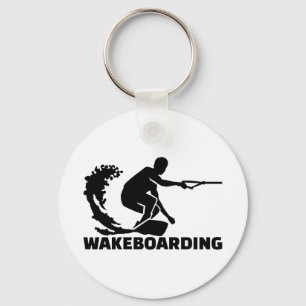 Wakeboarding Keychain