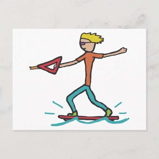 Wakeboarding Postcard (Front)