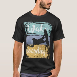 Wakeboarding Retro Wakeboarder T-Shirt