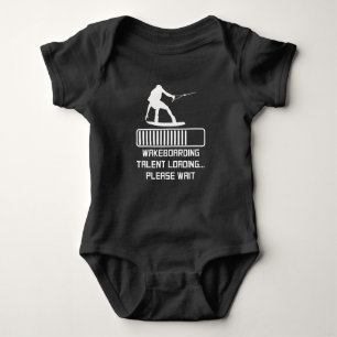Wakeboarding Talent Loading Baby Bodysuit