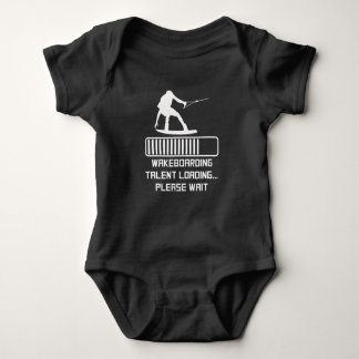 Wakeboarding Talent Loading Baby Bodysuit