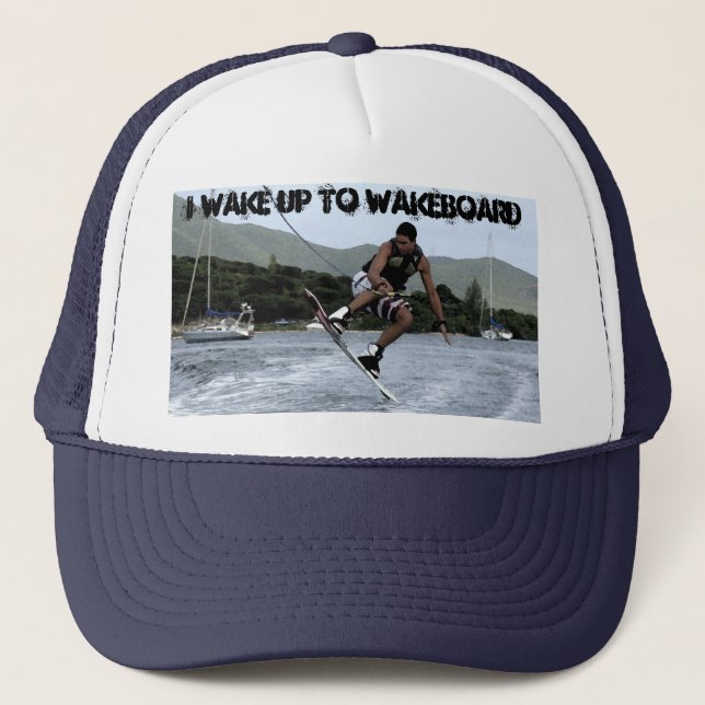 Wakeboarding Trucker Hat (Front)