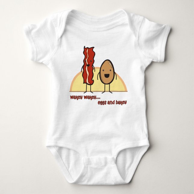 Wakey Wakey Baby Bodysuit (Front)