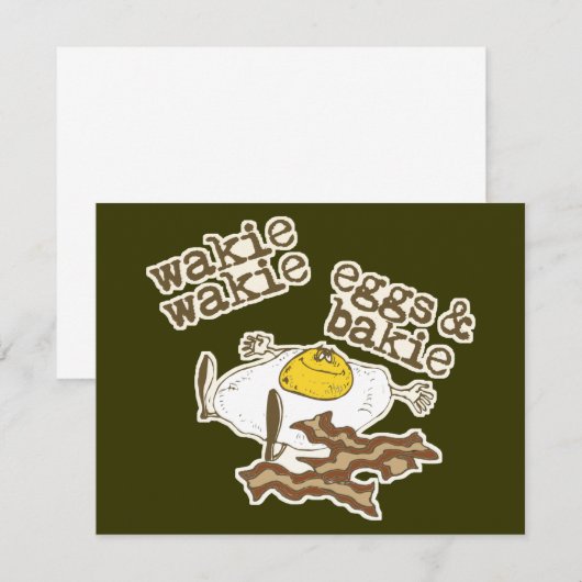 Wakie Wakie Eggs and Bakie (Front/Back)