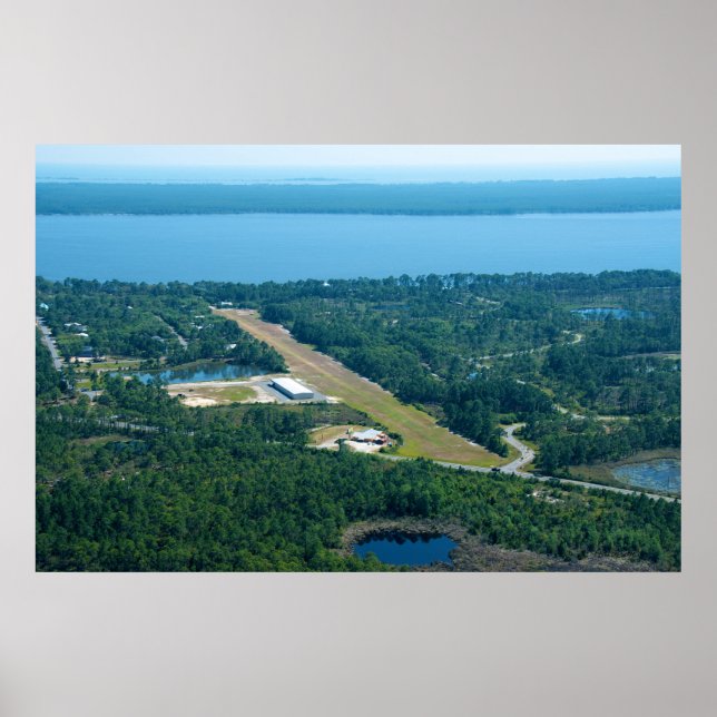 Wakulla County / Panacea Airport (2J0) May 2011 Poster (Front)