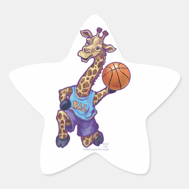 WAL Basketball Star Sticker (Front)