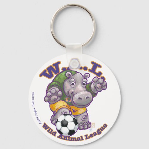 WAL Soccer Keychain