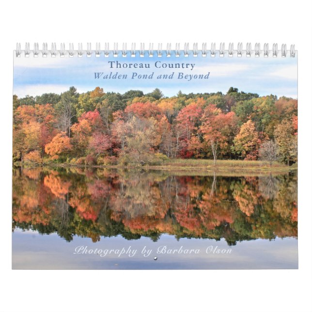  Walden Pond & Beyond : calendar (Cover)