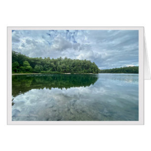 *Walden Pond:Bluebird carries the sky on his back. Cards