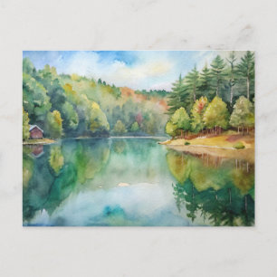 Walden Pond Concord, Massachusetts Postcard