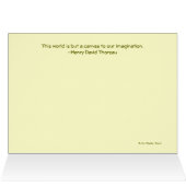 Walden Pond: Imagination Cards (Inside Horizontal (Top))