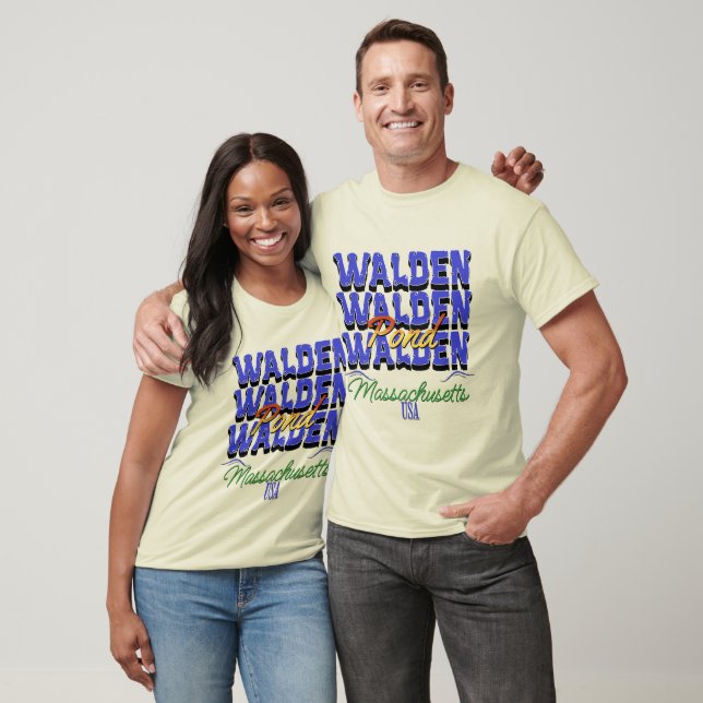 Walden Pond, Massachusetts T-Shirt (Unisex)
