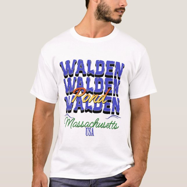 Walden Pond, Massachusetts T-Shirt (Front)