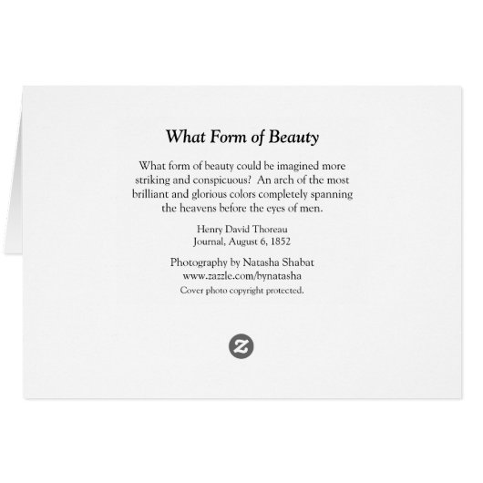 Walden Pond Red Clouds (Back Horizontal)