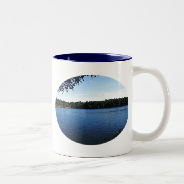 Walden Pond Two-Tone Coffee Mug (Right)