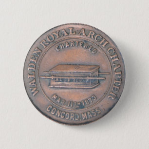 Walden Royal Arch Masonic Button