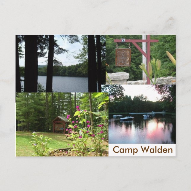 walden stationary postcard (Front)