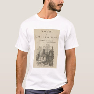 Walden Vintage Book Cover T-Shirt