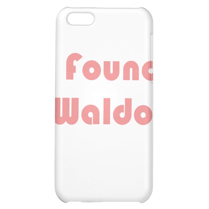 Waldo Was Finally Found Cover For iPhone 5C