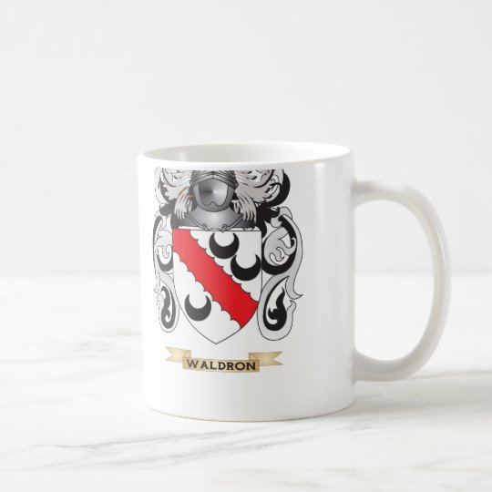 Waldron Family Crest (Coat of Arms) Coffee Mug