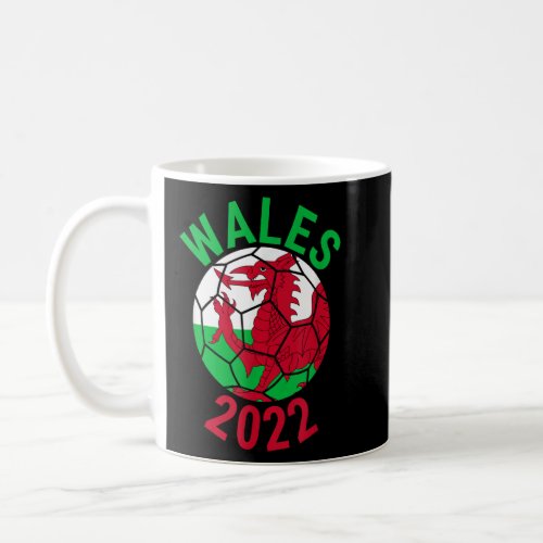 Wales 2022 Football Supporter Championship Soccer  Coffee Mug