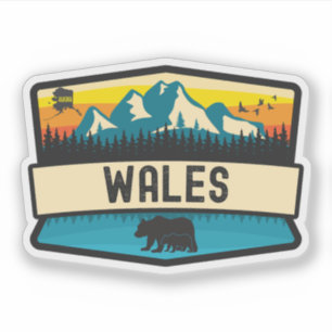 Wales, Alaska Sticker