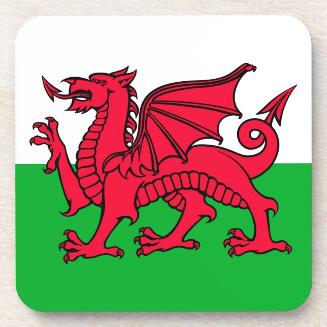 Wales Beverage Coaster (Front)