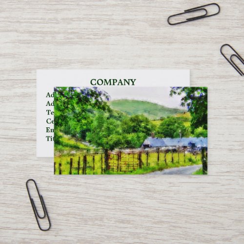 WALES BUSINESS CARD