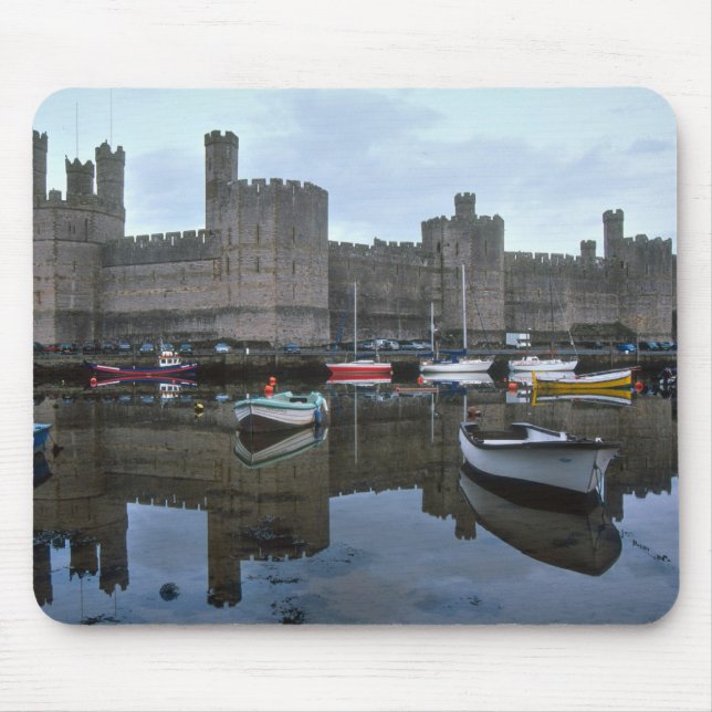 Wales, Caernarfon castle, one of Edward's Mouse Pad (Front)