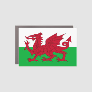 Wales Car Magnet
