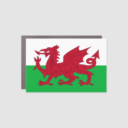 Wales Car Magnet