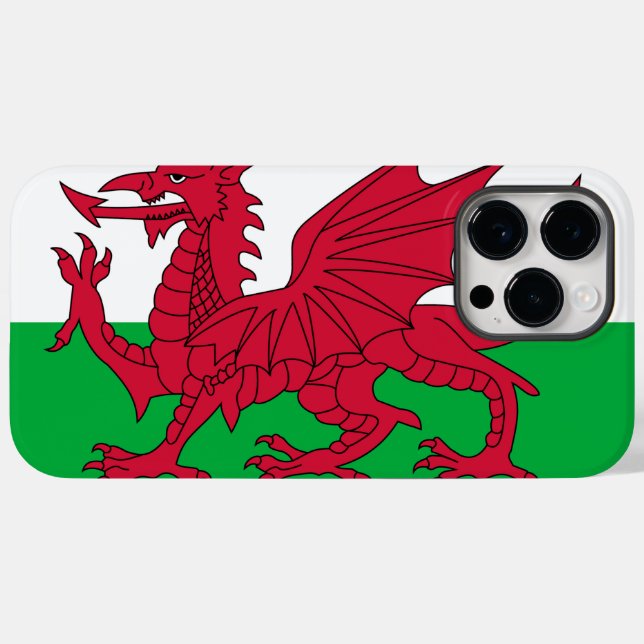 Wales Case-Mate iPhone Case (Back (Horizontal))
