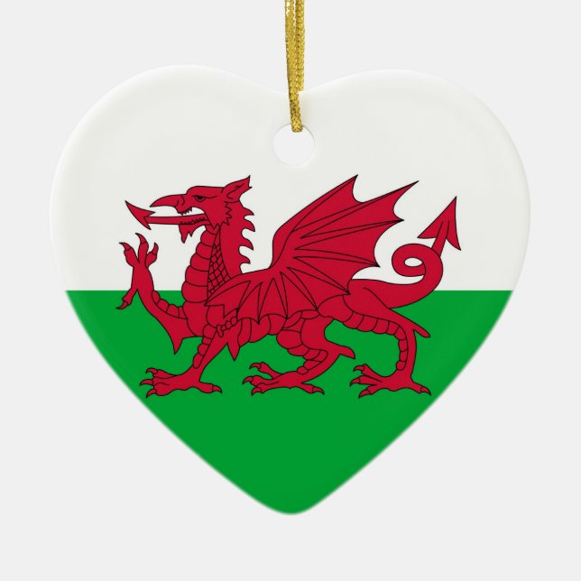 WALES CERAMIC ORNAMENT (Front)