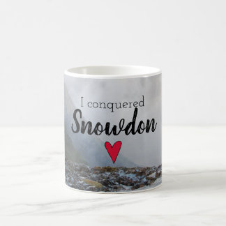 Wales Conquered Snowdon Landscape Welsh Stream Coffee Mug