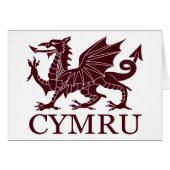Wales CYMRU (Front Horizontal)