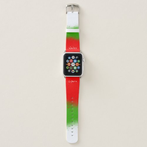 Wales Cymru design Apple Watch band