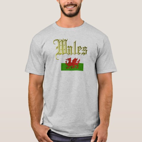 Wales Cymru  T_Shirt