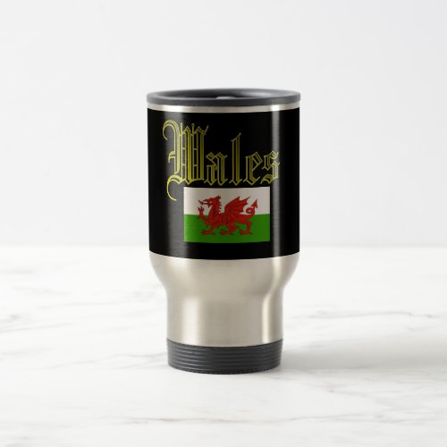 Wales Cymru  Travel Mug