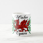 Wales, Cymru, Welsh Mug With Dragon &amp; Daffodil at Zazzle