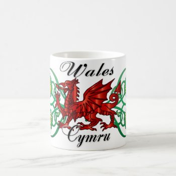 Wales  Cymru  Welsh Mug With Dragon & Daffodil by moonlake at Zazzle