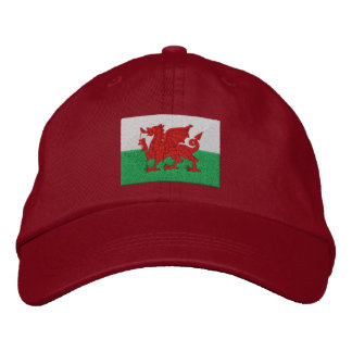 Wales Embroidered Baseball Cap