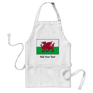 Wales Flag Adult Apron