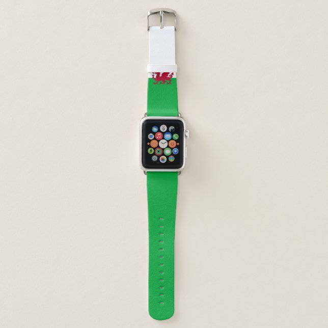 Wales flag Apple Watch Band (Front)