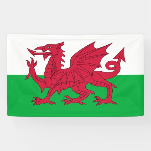 Wales flag Banner