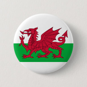 wales flag button